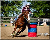 04 Cloverleaf Barrels Horse, Sr. Rider