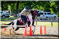 53 Raised Box Keyhole  Pony, Sr. Rider