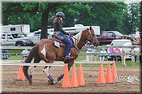 08. Raised Box Keyhole Horse - Jr. Rider