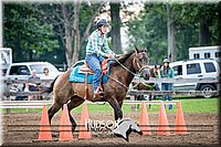 13. Raised Box Keyhole Horse - Sr. Rider