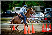 09. Raised Box Keyhole Horse  Sr. Rider