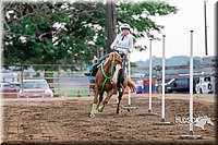 08. Pole Bending Horse  Jr. Rider