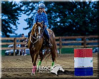 12. Clover Leaf Barrels Horse  Jr. Rider