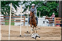 06. Pole Bending Ponies Jr. Rider